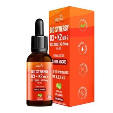 Imagem de Bio Synergy Imunidade D3 2000ui + K2 Mk7 20mcg + Vitamina A, E 20ml - Bigens-Unissex
