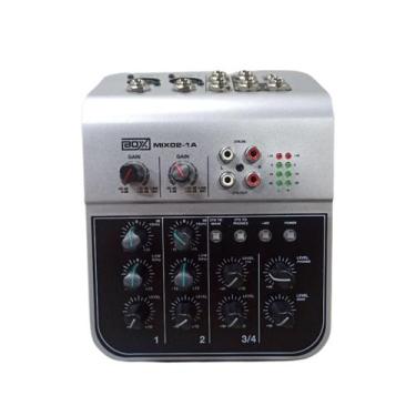 Imagem de Mesa De Som Boxx Mix-02 4 Canais Ideal Para Live