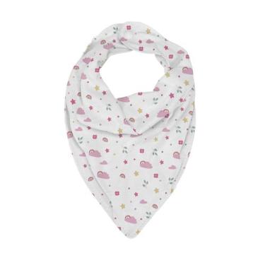 Imagem de Babador Bandana em Malha Bublim Baby Céu Mágico Menina - Incomfral