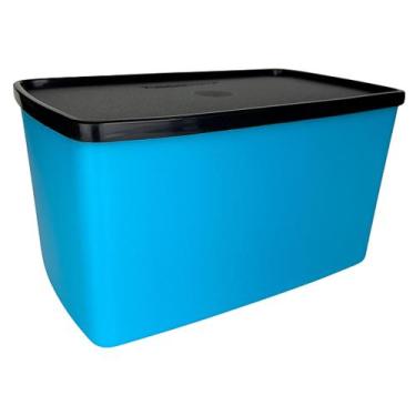Imagem de Tupperware Espaçosa 3 litros Azul e Preto