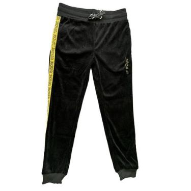 Imagem de Calça De Camurça Infantil Menina Com Punho Kids Moda Infantil - Anj Mo