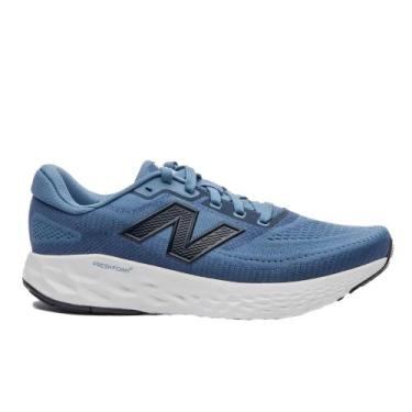 Imagem de Tênis New Balance Fresh Foam X Evoz V4 Marinho e Preto Masculino, 44