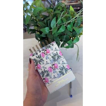 Imagem de Caderneta de Anotações Perfumada Tênue 144 Folhas 100x148mm  Dani Fern