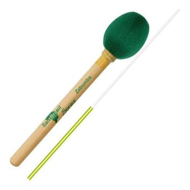 Imagem de Baqueta E Bacalhau Para Zabumba Liverpool Sbzt Verde
