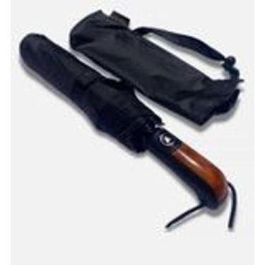 Imagem de Guarda Chuva Automático Grande Portátil Reforçado Preto - LQ