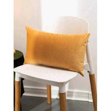 Imagem de Capa de almofada  lisa 30x50 - 1/4Perfeito , Amarelo