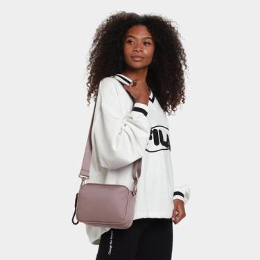 Imagem de Bolsa Fila Sport Life Letter, Bege, Único