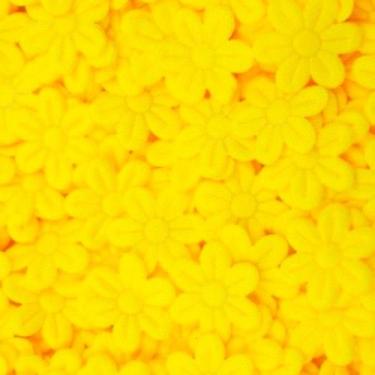 Imagem de Flor prensada  20mm (35un) - IMPORTAÇÃO, AMARELO