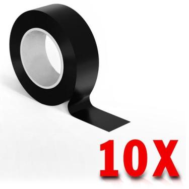 Imagem de Fita Isolante Anti Chama 19mm x 10m com 10 unidades - Max
