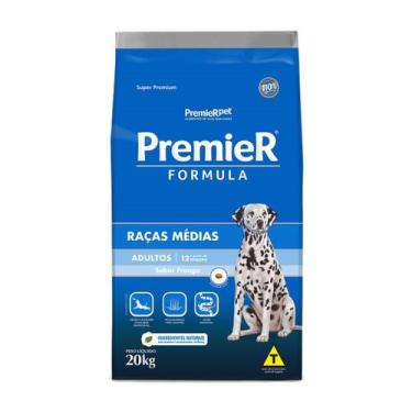 Imagem de Ração Premier Fórmula Cães Adultos Médio 20 Kg - PREMIER PET, 3000-004