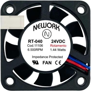 Imagem de Cooler RT-040 11.106 24V 1.44W 0.06A 3P Garantia 2 Anos B2 - Nework