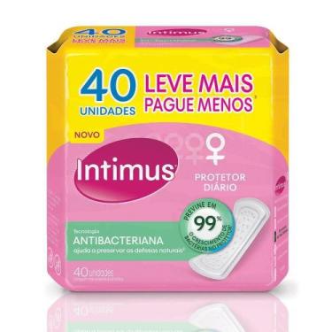 Imagem de Absorvente Intimus Days Protetor Diário Sem Abas Antibacteriano Embala