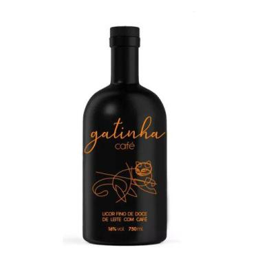 Imagem de Licor Premium De Doce De Leite Com Café Gatinha 750ml