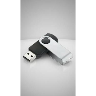 Imagem de Pen Drive 4GB USB Preto Twist Portátil - Congratulations Store