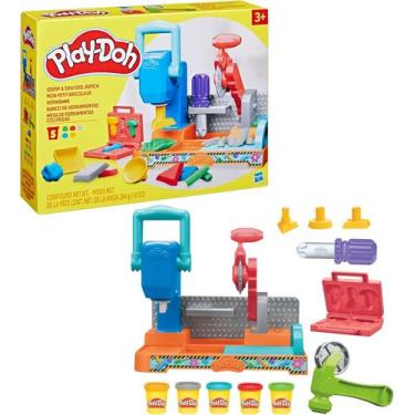 Imagem de Play-Doh Mesa de Ferramentas Coloridas Playset Hasbro F9141