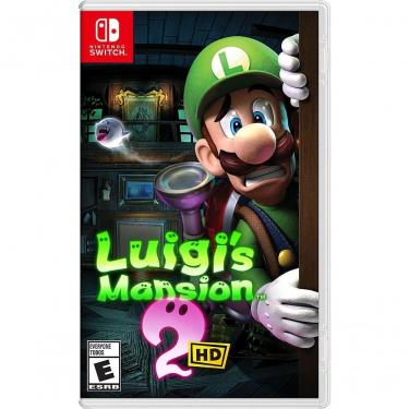 Imagem de Jogo Nintendo Luigi's Mansion 2 HD Compatível com Switch OLED e Lite Preto