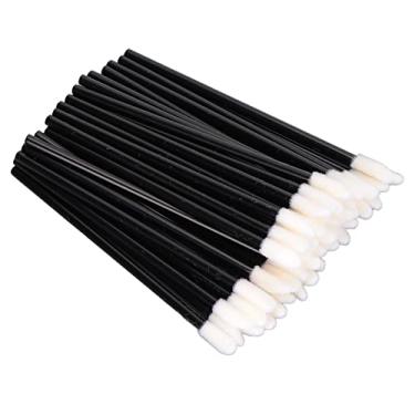 Imagem de Pincel de brilho labial descartável, forte capacidade de agarrar Pincéis labiais descartáveis, leves e inodoros, seguros para maquiagem labial