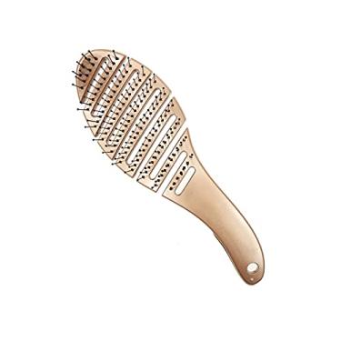 Imagem de jinyi2016SHOP Escova de cabelo para couro cabeludo, pente desembaraçador para cabelo cacheado, escova de cabelo feminina, masculina, pentes para mulheres