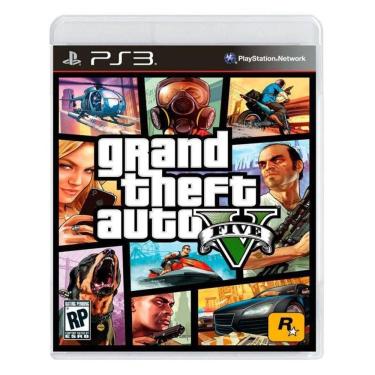 Jogo GTA V PS4 - Grand Theft Auto V Ps4 Mídia Física Lacrado - SONY - Jogos  PS4 - Magazine Luiza