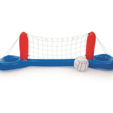 Imagem de Rede De Vôlei Inflável Piscina Bestway Com Bola