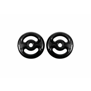 Imagem de KIT Anilha Revestida 10 kg - 2 unidades de 10 kg - Preto