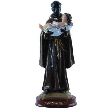 Imagem de Imagem São Benedito Em Resina 15 Cm