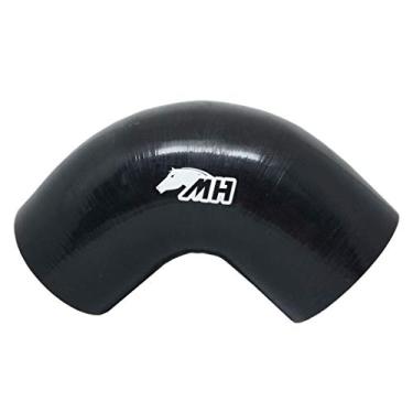 Imagem de Mangote em Silicone Curva 90° graus 4" polegadas (102mm) x 152mm