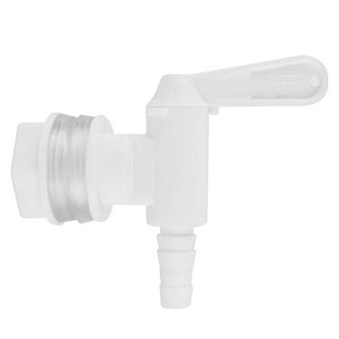 Imagem de Torneira de balde de plástico para engarrafamento, kit de torneira de balde de 9,5 mm torneira balde de cerveja enchimento de cerveja torneira de balde para fazer vinho torneira de cerveja para dispensador de bebidas branco