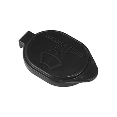 Imagem de ACROPIX Tampa de tanque de garrafa de reservatório de fluido para lavadora de para-brisa adequada para Toyota RAV4 para Infiniti G37 - Pacote com 1 preto