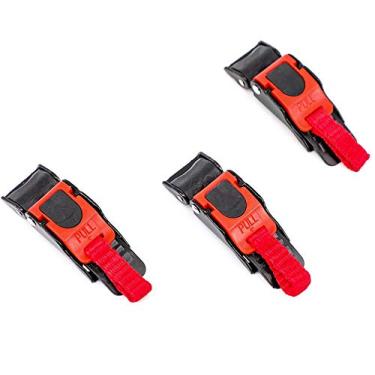 Imagem de Dier 3X Capacete de motocicleta Alça de queixo de liberação rápida Fivela de desconexão clipe de substituição para capacete de motocicleta ATV