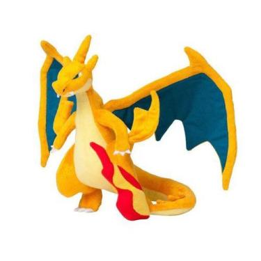 Pelúcia Pikachu Cosplay Charizard Pokémon Boneco 22cm