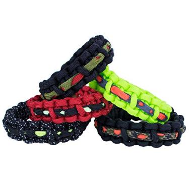 Imagem de Kits de pulseira do apocalipse zumbi – Crie seu próprio equipamento de sobrevivência – 5 opções de estilo disponíveis – O kit inclui 3 metros de corda de paracord, fivela e corda zumbi de 3 m – Prepare-se quando o apocalipse chegar