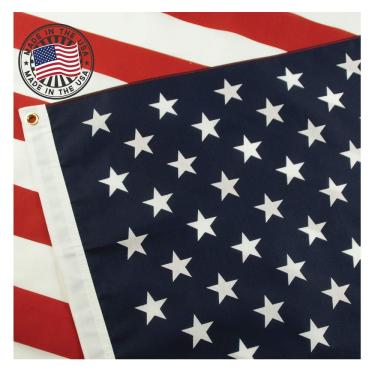 Imagem de American Flag: 100% Made In Usa Certified By Grace Alley. 0.9m x 1.5m