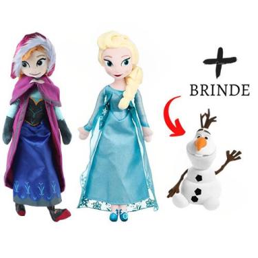 Kit 02 Bonecas Frozen Disney Musical Baby Anna E Elsa Lindas em