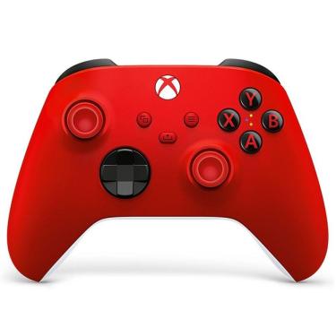 Imagem de Controle Xbox Series X/S Wireless Microsoft Pulse Red Qau-00066