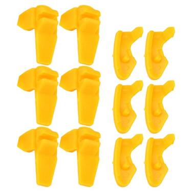 Imagem de Inserção de plástico para trocador de pneus de 6 pares, protetor de máquina de pneu, protetor de borda de aro de roda para montar cabeça de pato, desmontar peça de encaixe da cabeça Montagem de m