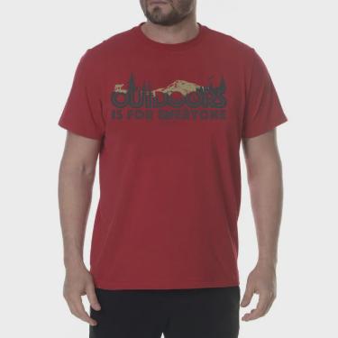 Imagem de Camiseta Columbia All For Outdoors Vermelho Masculino