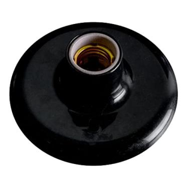 Imagem de Plafon com Soquete 100W 250V Preto ILUMI