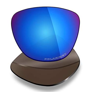 Imagem de Mryok + Lentes de reposição polarizadas para Oakley Frogskins Mix OO9428 - Ice Blue