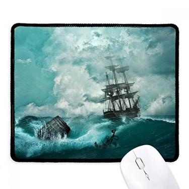 Imagem de Mouse pad Ocean Water Wave Science Nature Picture Tapete de borracha para jogos