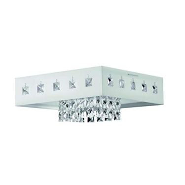 Imagem de Plafon Vienna LED 127V 6500K, LLUM Bronzearte, 35578, 20W, Branco, 30X30cm