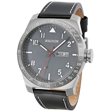 Imagem de Relógio MAGNUM masculino analógico cinza MA34316W