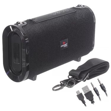 Imagem de Caixa De Som Tws P2 Bluetooth Potente Portátil Rádio Fm Usb