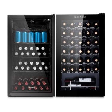 Imagem de Conjunto Cervejeira Bierhaus 98L ECE100 com Adega 34 Garrafas Climatizada EAC34G 220V EOS