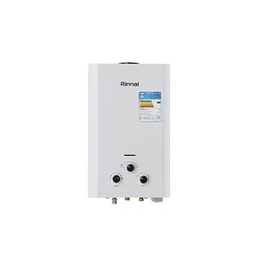 Imagem de Rinnai M09-9 litros GN (Gás Natural) Branco - Aquecedor de Água a Gás Mecânico REU-M090 CFH