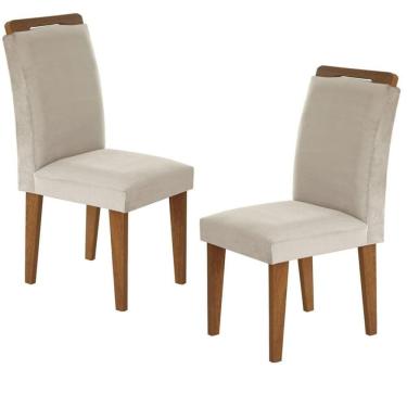 Imagem de Cadeiras para Mesa de Jantar 100% MDF - Athenas - Móveis Rufato