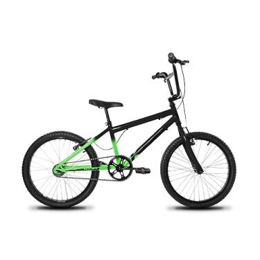 Imagem de Bicicleta Infantil Passeio Aro 20 KOG CrossX Freio V-Brake, Verde Degrade e Preto