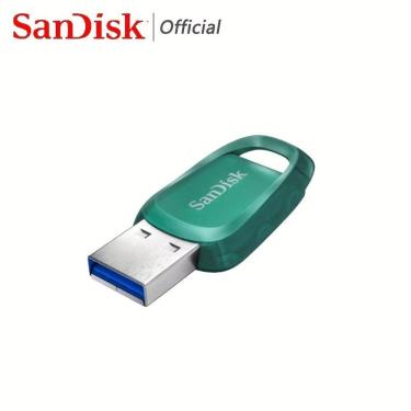 Imagem de Mini Sandisk Pendrive 64GB Ultra Eco USB 3.2 CZ96