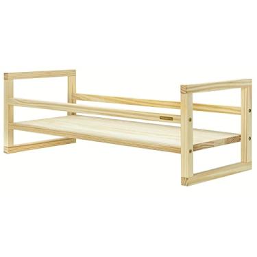 Imagem de Suporte para Vasos Tramontina em Madeira Maciça Natural