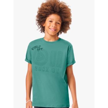 Imagem de Infantil - Camiseta Meia Malha Menino Lemon Verde  menino